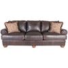 Picture of Axiom Walnut All-Leather Sofa