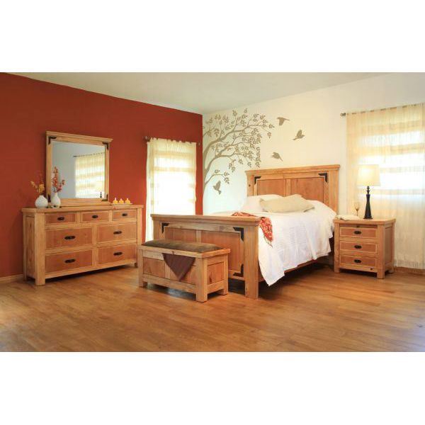 Picture of 5 Piece Lodge Bedroom Set