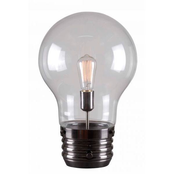 109 32462 Edison Bulb Table Lamp, Giant Light Bulb Shaped Floor Lamp