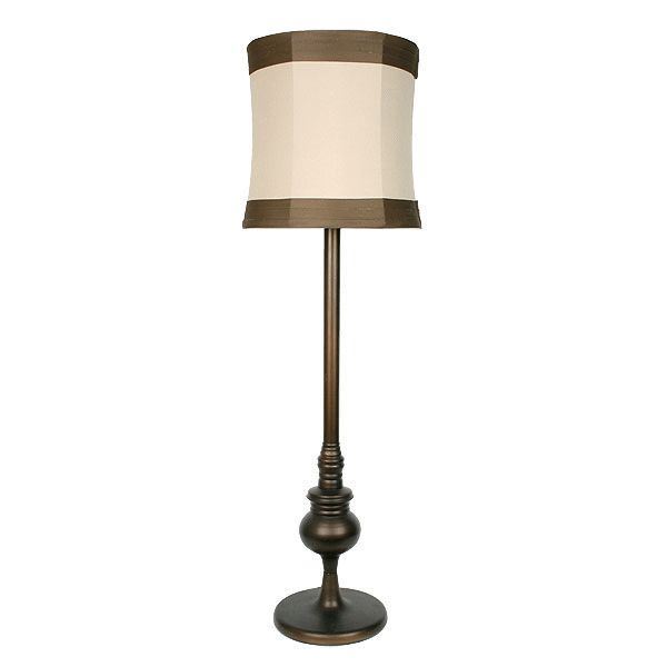Picture of Bronze Buffet Lamp with Trim