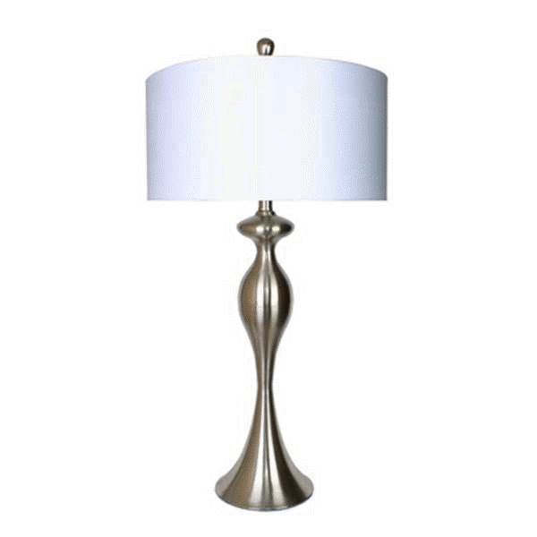 Picture of Nickel Curve Table Lamp