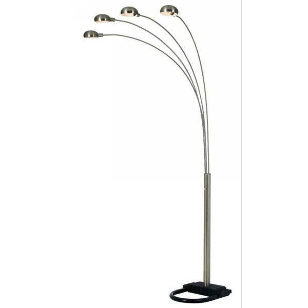Picture of 4 Arm Chrome Arc Lamp
