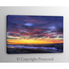 Picture of Fire and Ice in a Winter Sky 48x32 *D