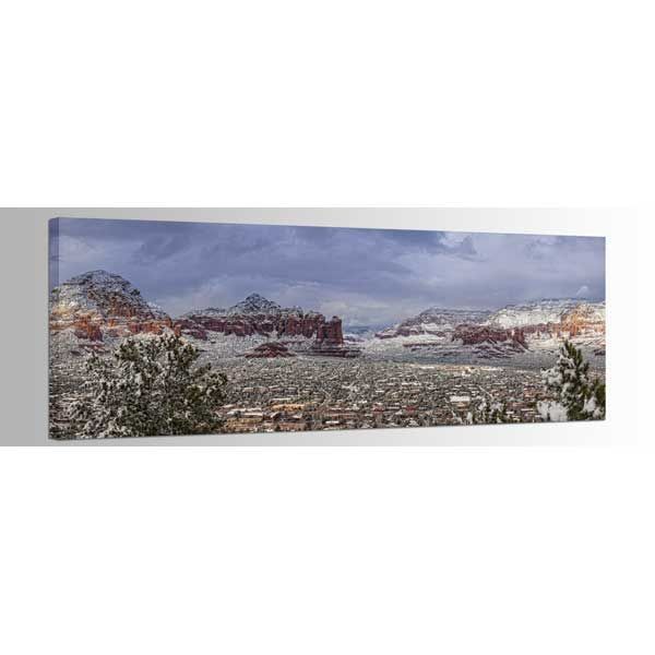 Sedona Arizona Snowstorm 60X20 125-1810448 | | AFW.com