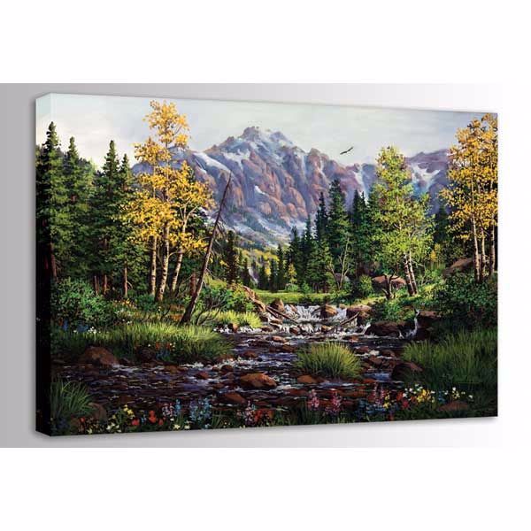 Springtime Rockies 48X32 125-3310454 | Scott Fenton | AFW.com