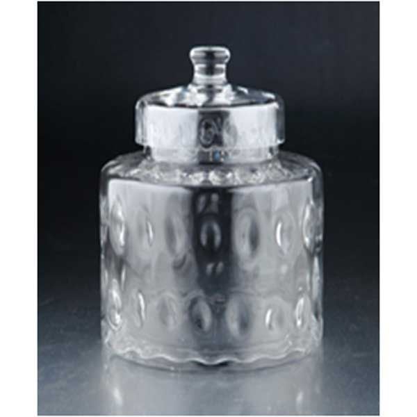 Picture of Clear Bubble Glass Jar