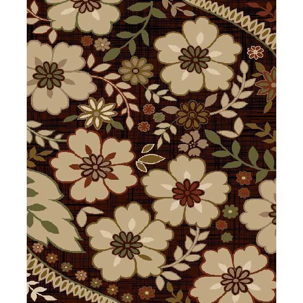 Picture of Floral Easy Clean Rug