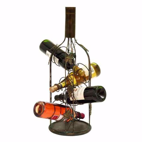 Picture of Metal Wine Holder