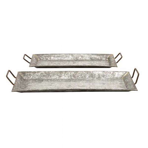 Picture of Galvanized Set of Metal Trays