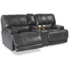 Picture of Gear Charcoal Leather Power Reclining Loveseat