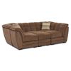 Picture of Brown 4 PC Sectional