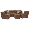 Picture of Brown 4 PC Sectional