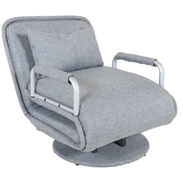 Gray Fold Out Chair Bed 1b 8062 8062 Gray No 6 Cambridge Home Afw Com