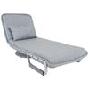 Picture of Gray Fold Out Chair Bed