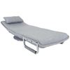 Picture of Gray Fold Out Chair Bed