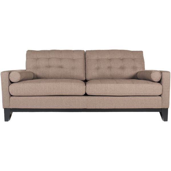 Picture of Nona Brown Tufted Sofa