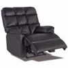 Picture of Devy Black Bonded Leather Recliner