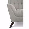 Picture of Retro Gray Tufted Loveseat