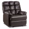 Picture of Devy Brown Bonded Leather Recliner