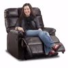 Picture of Devy Brown Bonded Leather Recliner