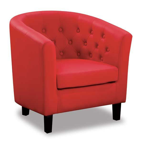 Picture of Mallory Red Tub Chair