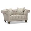 Picture of Hutton Natural Linen Loveseat