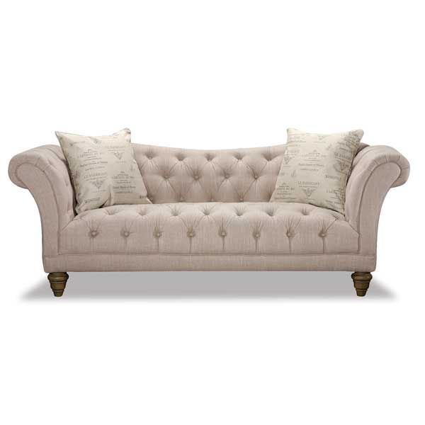 Picture of Hutton Natural Linen Sofa