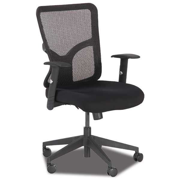 Picture of 2Series Black Mid Back Mesh Executive Chair