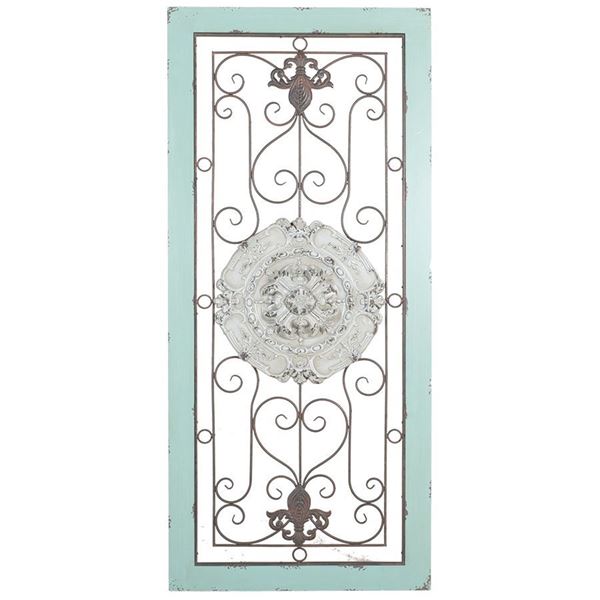 Picture of Iron and Wood Rustic Wall Decor
