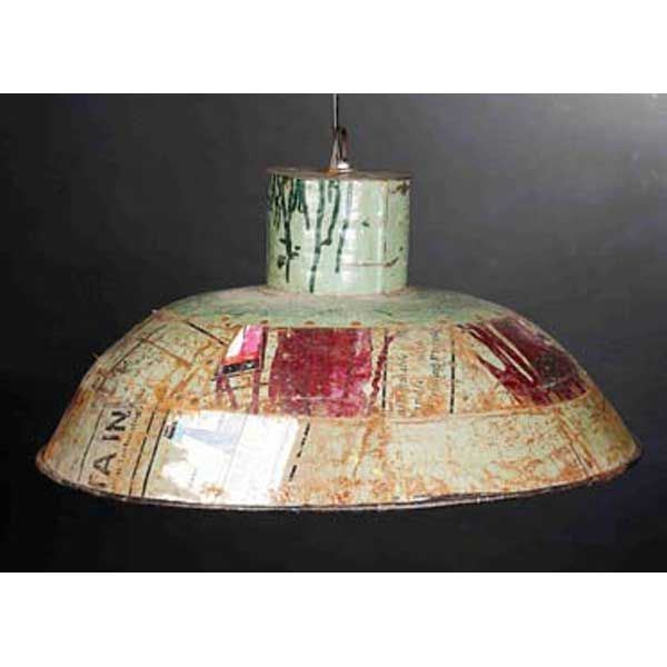 Picture of Reclaimed Metal Hanging Lamp