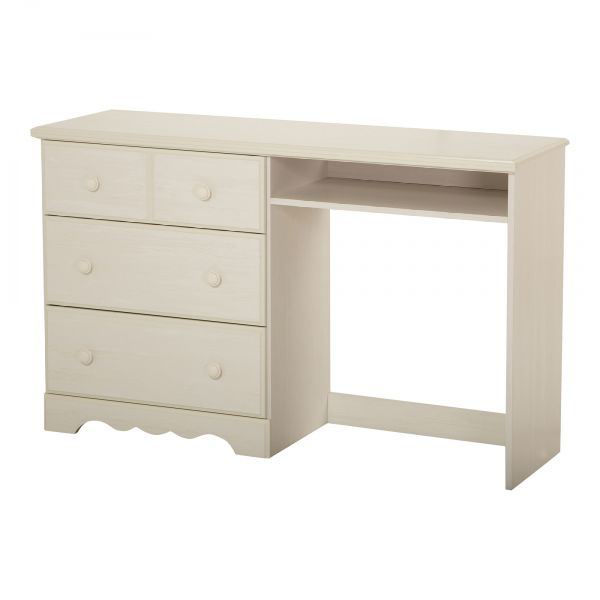 Picture of Summer Breeze - 3-Drawer Desk, White Wash *D