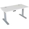 Picture of Power Height Adjustable 24x48 White Top Table