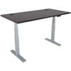 Picture of Power Height Adjustable 30x60 Mocha Top Table
