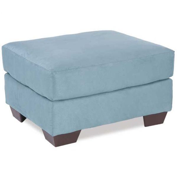 Picture of Darcy Blue Ottoman