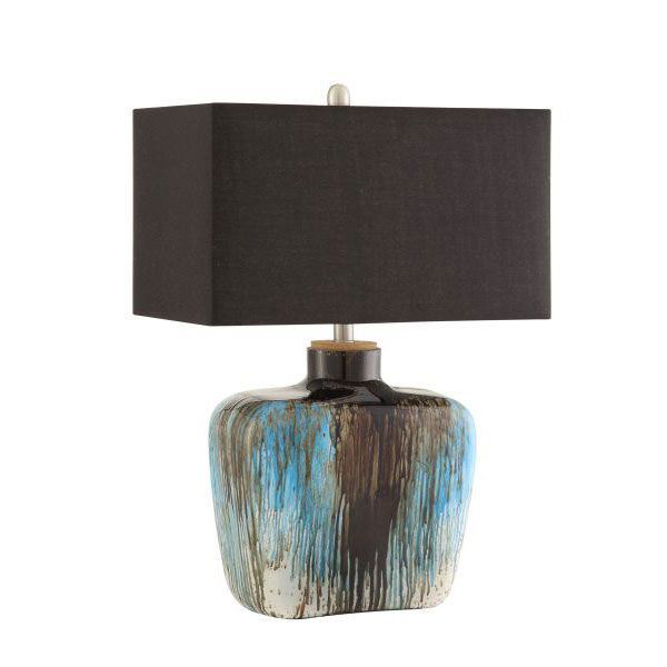 Picture of Table Lamp, Silver/Blue *D