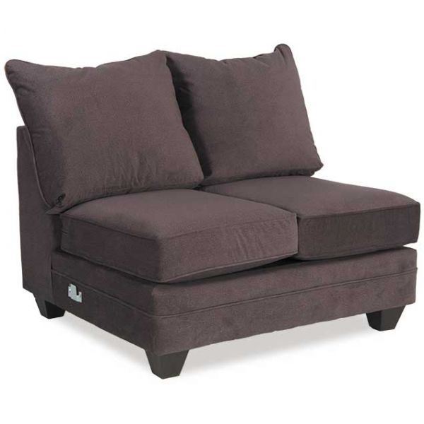 Picture of Flannel Seal Armless Loveseat