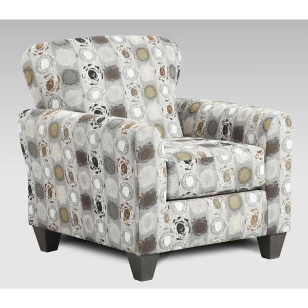 Picture of Paint Ball Graphite Accent Chair