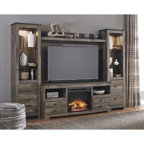 Picture of Trinell Wall Unit With Fireplace Console