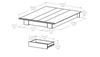 Picture of Holland Full/Queen Platform Bed *D