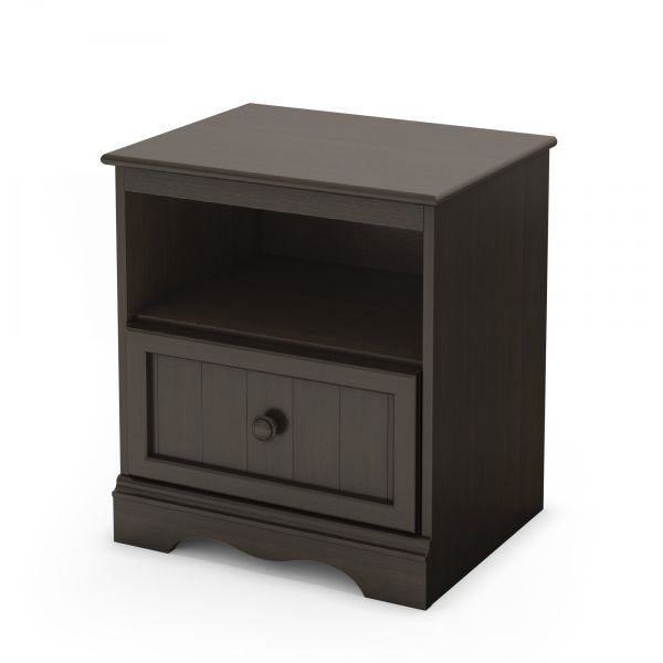 Picture of Savannah 1-Drawer Brown Night Stand *D