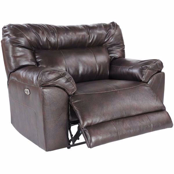 Tobacco Cuddler Recliner | E-50571 | Simmons Upholstery | AFW.com