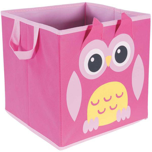 Picture of Pink Owl Storage Bin