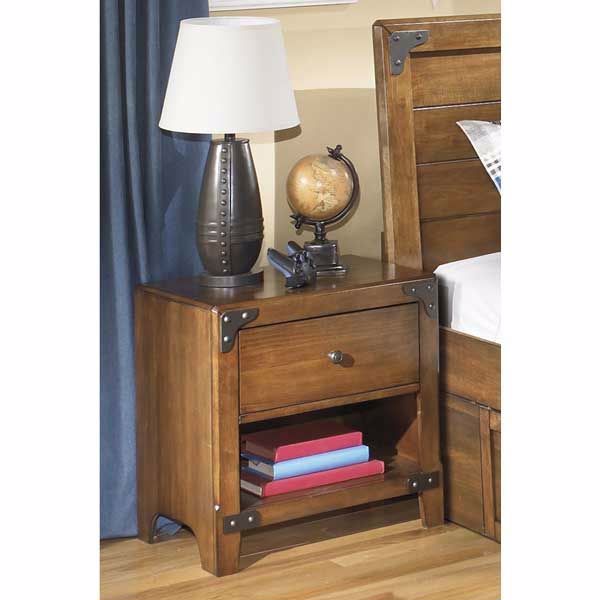 Picture of Delburne 1 Drawer Nightstand