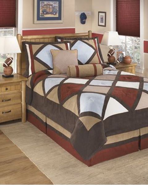 Picture of Academy Full Comforter Set *D
