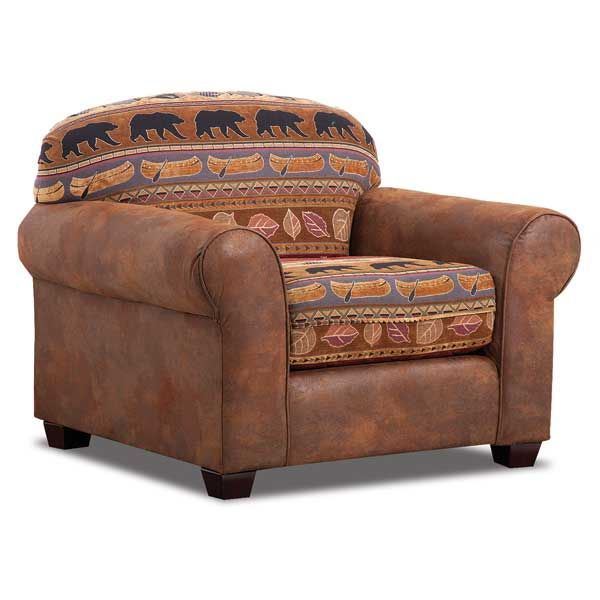 Picture of Bear Collage Club Chair