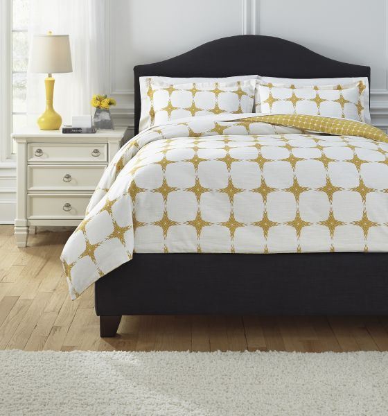 Picture of Patterned Queen Comforter Set *D