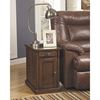 Picture of Laflorn Medium Brown Power Chairside End Table