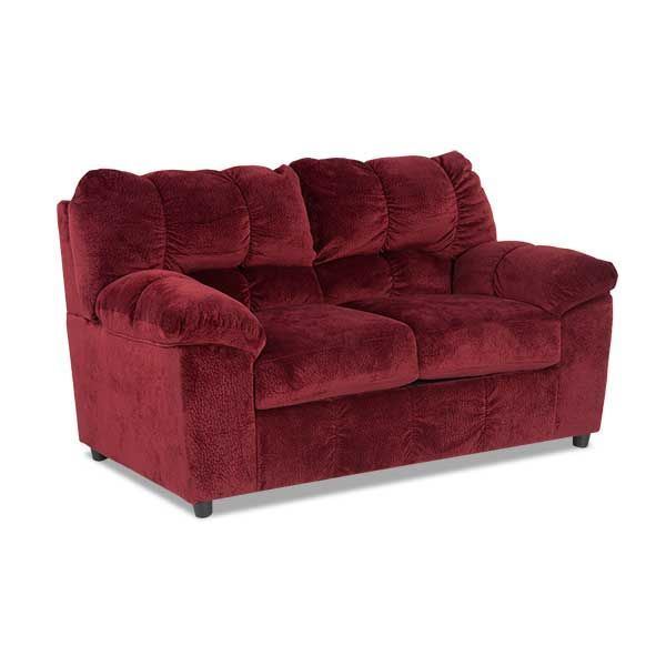 Picture of Burgundy Loveseat