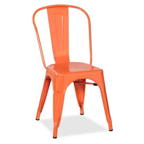 Picture of Orange Metal Chair