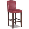 Picture of 30" Red Faux Leather Barstool